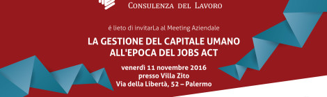 La gestione del capitale umano all’epoca del Jobs Act