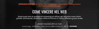 SEMINARIO COME VINCERE NEL WEB